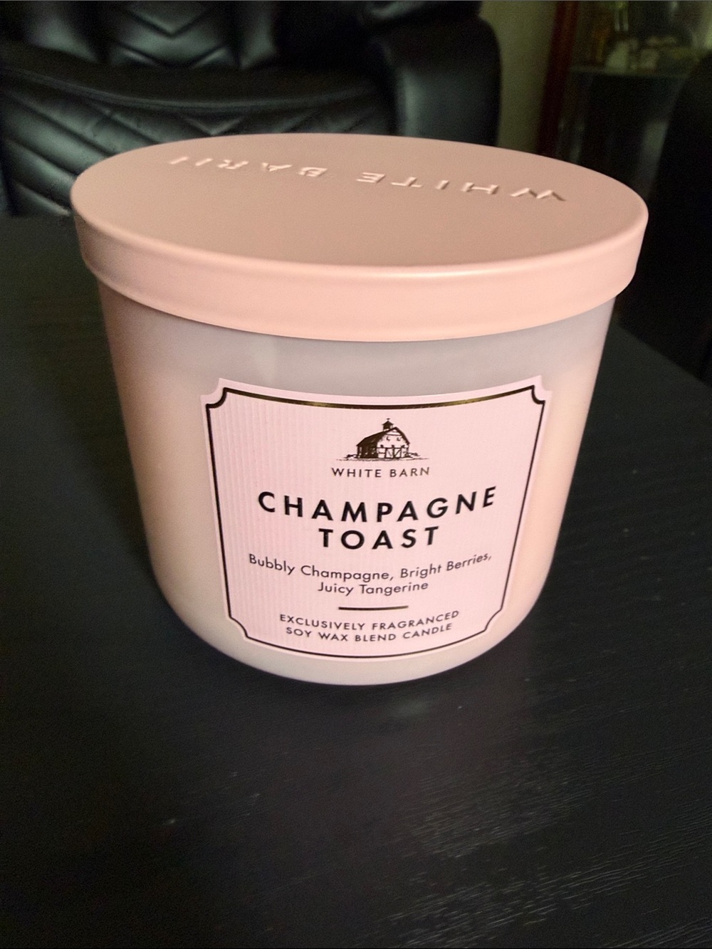White Barn Champagne Toast Candle - Blush Pink
